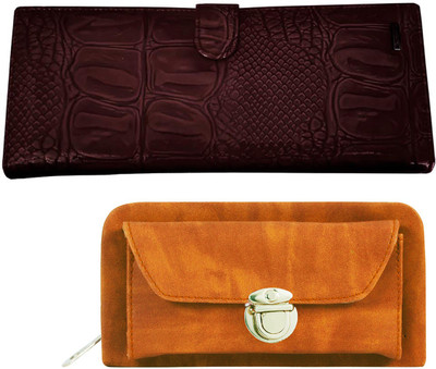 

Lady bar Casual Brown, Tan Clutch
