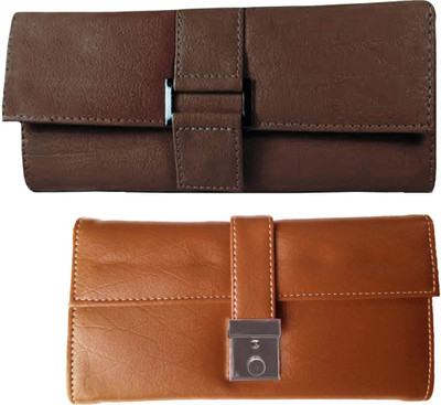 

Lady bar Casual Brown, Tan Clutch