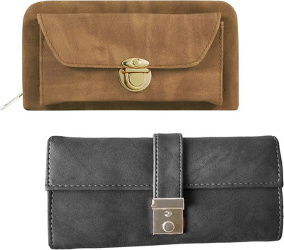 

Lady bar Casual Brown, Grey Clutch