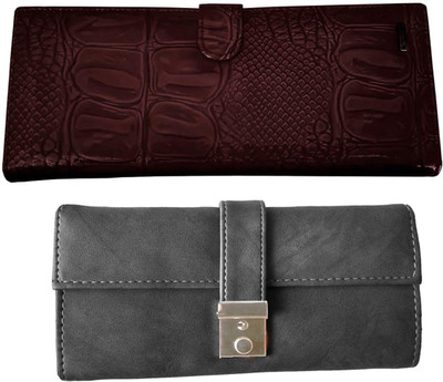 

Lady bar Casual Brown, Grey Clutch