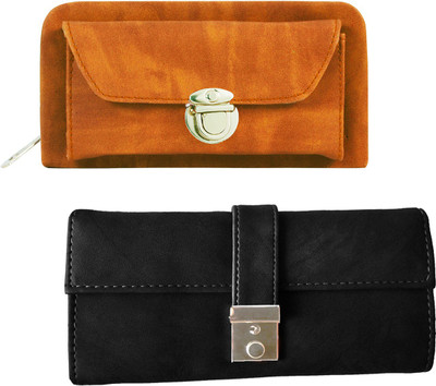 

Lady bar Casual Tan, Black Clutch, Black;tan