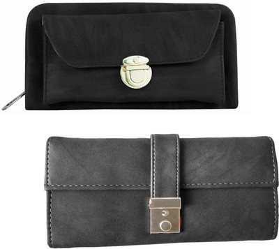 

Lady bar Casual Black, Grey Clutch