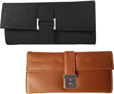 

Lady bar Casual Black, Tan Clutch