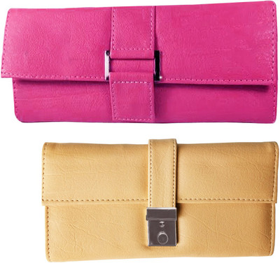 

Lady bar Casual Pink, Beige Clutch, Beige;pink
