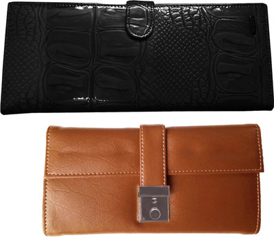 

Lady bar Casual Black, Tan Clutch