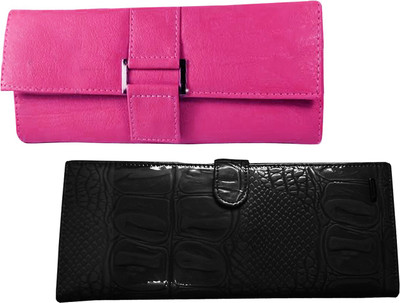 

Lady bar Casual Pink, Black Clutch, Black;pink