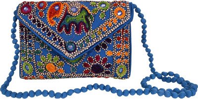 Craft Trade Casual Blue Clutch