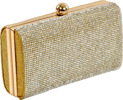 

24x7 Party Gold, Silver Clutch