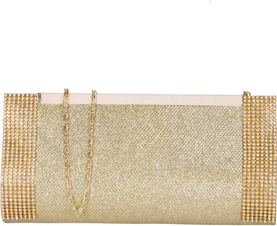 

ADISA Casual Gold Clutch