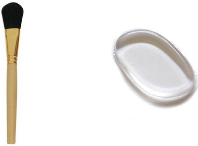 

BabiLa foundation brush with silicon puff(Set of 2)