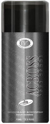 

Swiss Perfumes Across Deodorant Spray - For Men(75 ml)
