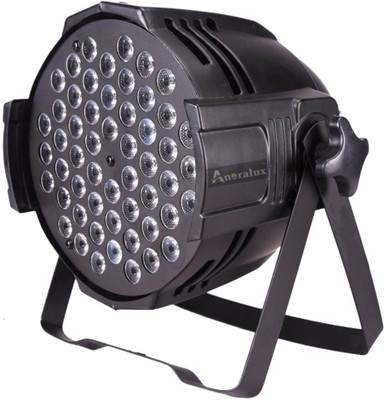 

Anoralux LED PAR Stage Lights 54 x 2W LED RGB Stage Lighting DMX-512 Stage Light Projector for Disco Party DJ Club Single Disco Ball(Ball Diameter: 21 cm)