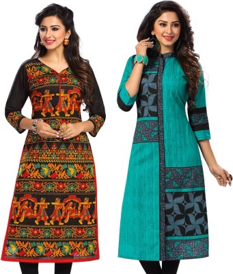 Jevi Prints Pure Cotton Printed Kurta Fabric