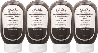 

Globus Activated Carbon with Vitamin B & E Face Wash(400 g)