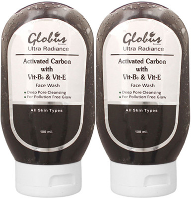 

Globus Activated Carbon with Vitamin B & E Face Wash(200 g)