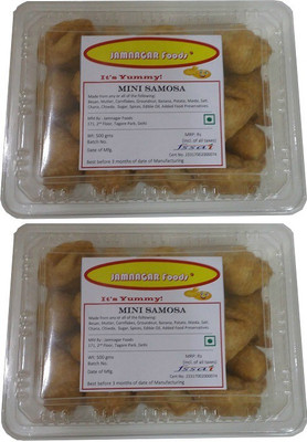 

Jamnagar Foods MINI SAMOSA 1000GM COMBO Combo(2)