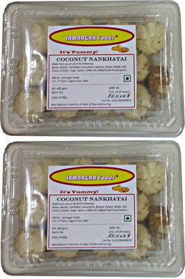 

Jamnagar Foods COCONUT NANKHATAI 960GM COMBO Combo(2)