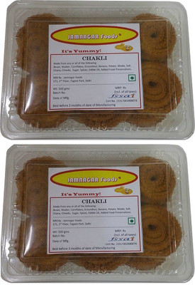 

Jamnagar Foods CHAKLI 1000GM COMBO Combo(2)