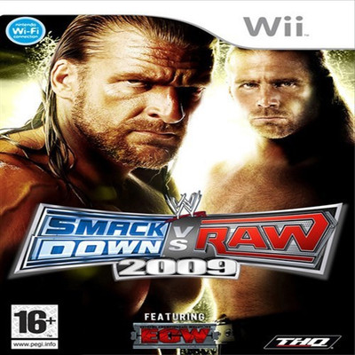 

Nintendo WWE Smackdown vs Raw 2009 (Wii PAL Version Video Game) Gaming Accessory Kit(Na, For Wii)