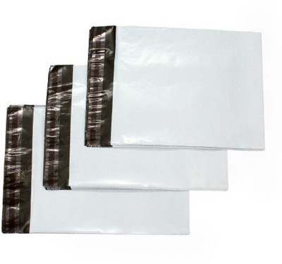 

PackingKaro Temper Proof Courier Poly Bags Plain - Without POD (60 Micron) (Pack of 200) 8X10(White)
