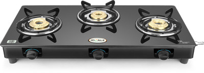 

Ideale Triox Steel Manual Gas Stove(3 Burners)