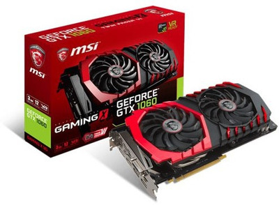

msi NVIDIA GTX 1060 VR Ready 6 GB GDDR5 Graphics Card(red black)