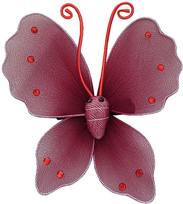 

Trendeela.com Feriha Maroon Butterfly Hair Clip(Maroon)