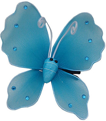 

Trendeela.com Feriha Blue Butterfly Hair Clip(Blue)