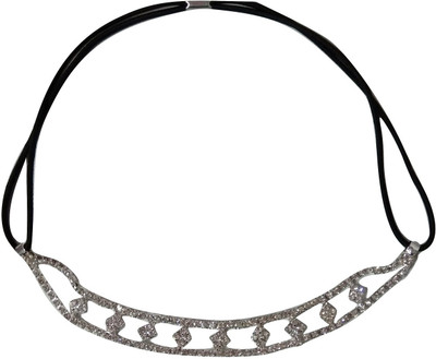 

Bella Fiero Square Shine on Hair - Silver Hair Band(Silver)
