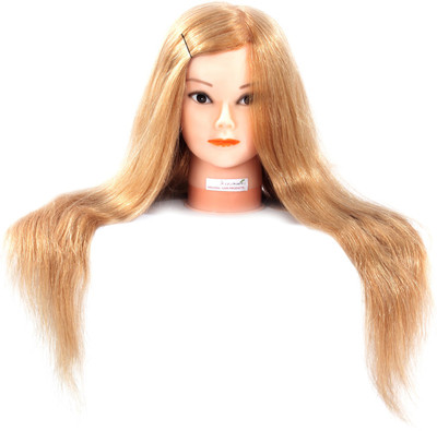 

Ritzkart 100% Real Human Mannequin For Trainers / Spl For Dye /Tong / Braiding Hair Extension