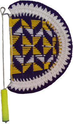 

Apex Self Design Multicolor Hand Fan(Pack of 1)