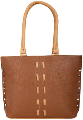

FUN STOP Hand-held Bag(Brown)