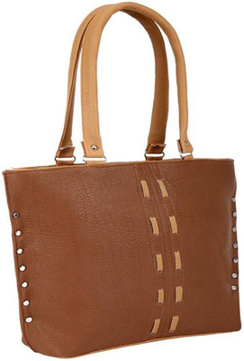 

FUN STOP Hand-held Bag(Brown)