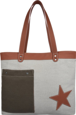 

Anekaant Shoulder Bag(Khaki, Brown), Brown;khaki