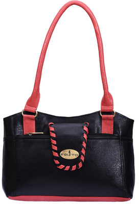 

Fristo Shoulder Bag(Black, Orange)
