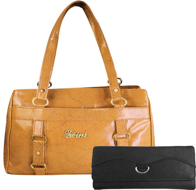 

Rashi Traders Shoulder Bag(Gold, Black), Black;gold