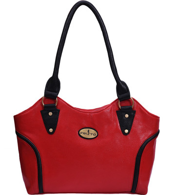 

Fristo Hand-held Bag(Red, Black), Black;red