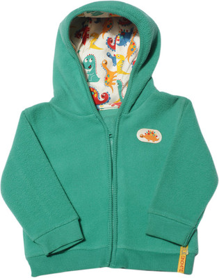 

FS MINI KLUB Full Sleeve Solid Baby Boys Jacket, Green