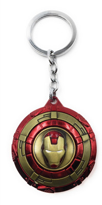 

24x7 Premium Iron Man Copper Revolving Metal Keychain Copper With Realistic Detailing Key Chain