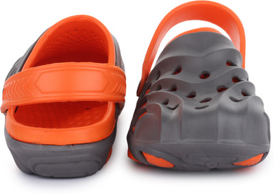 

PHEDARUS Boys Slip-on Clogs(Grey