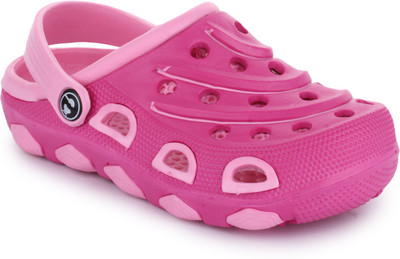 

PHEDARUS Girls Slip-on Clogs(Pink