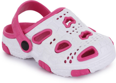

PHEDARUS Girls Slip-on Clogs(Pink