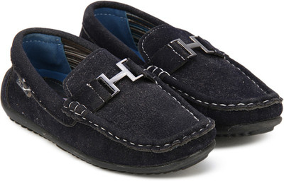 

KITTENS Boys Slip on Loafers(Dark Blue, Navy