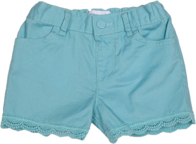 

The Children's Place Short For Girls Casual Solid Cotton(Blue, Pack of 1, 1328