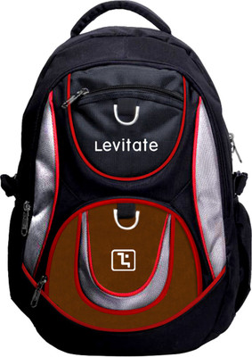 

Levitate 15.6 inch Laptop Backpack(Black, Brown)
