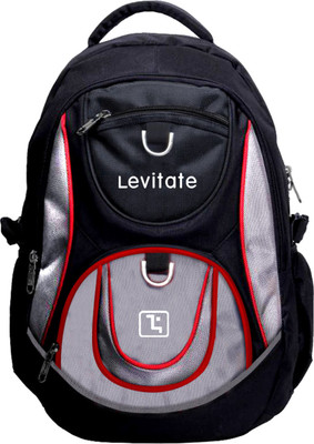 

Levitate 15.6 inch Expandable Laptop Backpack(Black, Grey)