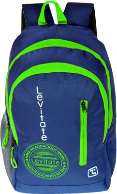 

Levitate 15.6 inch Laptop Backpack(Green), Lime;navy