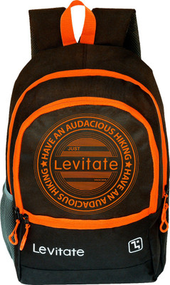 

Levitate 15.6 inch Laptop Backpack(Black, Orange)