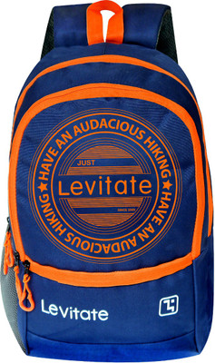

Levitate 15.6 inch Laptop Backpack(Orange), Navy;orange