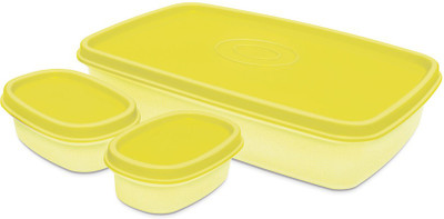 

Milton i fresh 3 Containers Lunch Box(1000 ml), Yellow